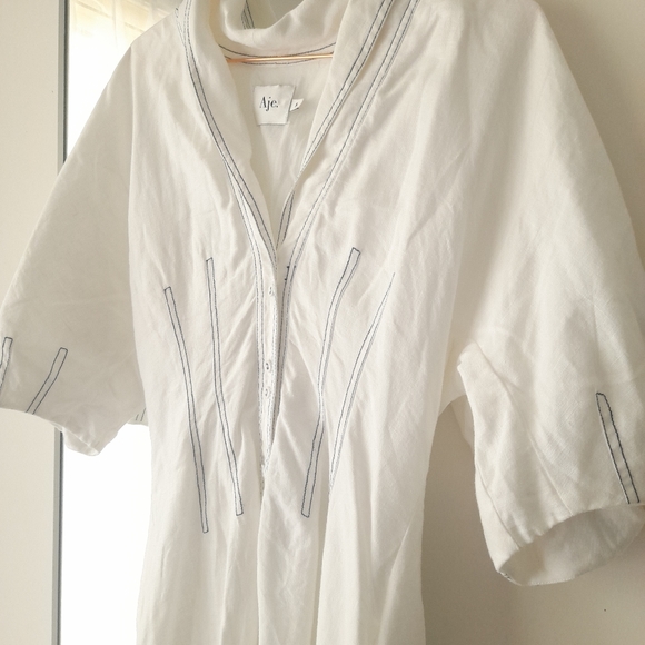 AJE Ada Broderie Dress - Picture 7 of 8